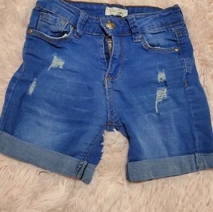 Girls jean short normal use